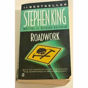 Stephen King Roadwork Richard Bachman Paperback Signet Horror Thriller Book